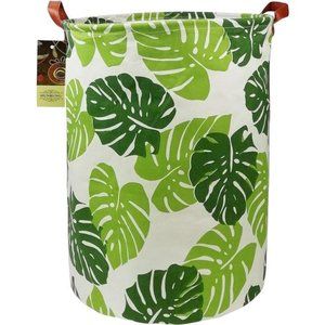 Laundry Hamper,Large Canvas Fabric Lightweight Storage Basket Toy Organizer